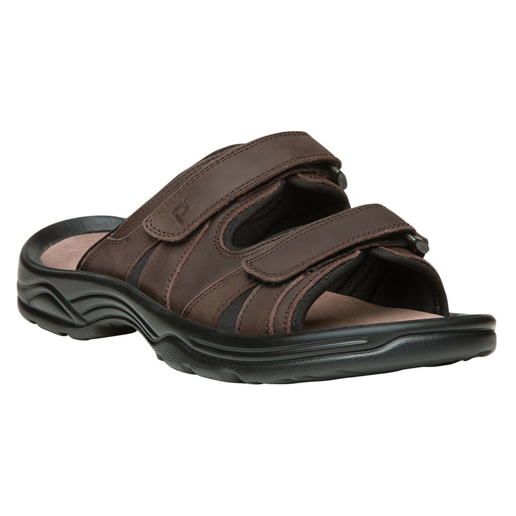 Propet men's hot sale vero slide sandal