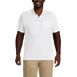 Men's Big and Tall Short Sleeve Slub Pocket Polo, Front