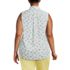 Women's Plus Size No Iron Sleeveless Shirt, Back
