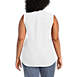 Women's Plus Size Wrinkle Free No Iron Sleeveless Shirt, Back