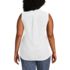 Women's Plus Size No Iron Sleeveless Shirt, Back