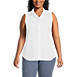 Women's Plus Size Wrinkle Free No Iron Sleeveless Shirt, Front