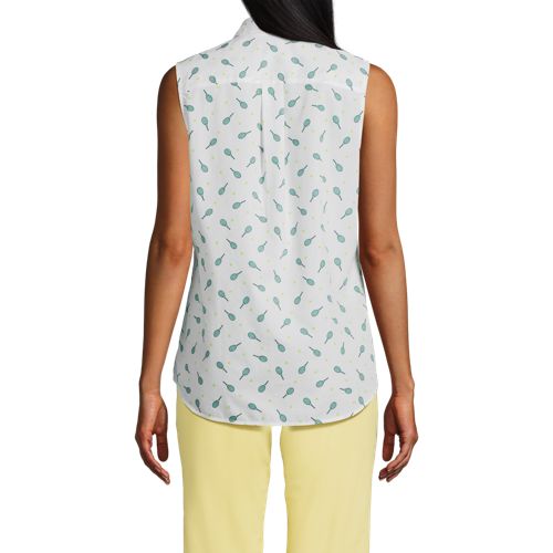 Women's No Iron Sleeveless Shirt - image 4