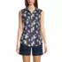 Women's Petite No Iron Sleeveless Shirt, Front