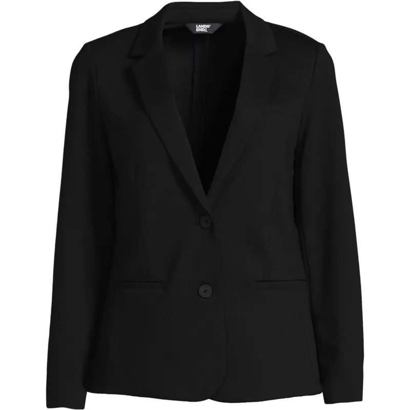 Women's Two Button Ponte Blazer, Front