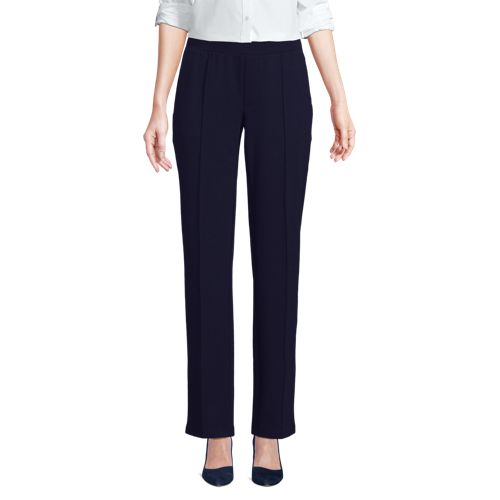 1826/926 Ponte Jeans Women's Plus Size Cotton French Terry Moleton Super  Stretch Pants