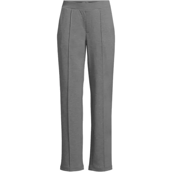 Women's Pintuck Straight Leg Ponte Pants - primary