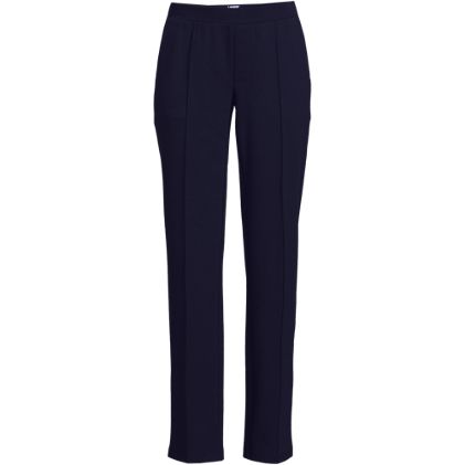 Women's Pintuck Straight Leg Ponte Pants - primary