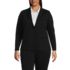 Women's Plus Size Two Button Ponte Blazer, Front