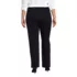 Women's Plus Size Pintuck Straight Leg Ponte Pants, Back