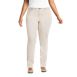 Women's Plus Size Recycled Denim Mid Rise Straight Leg Jeans, Front