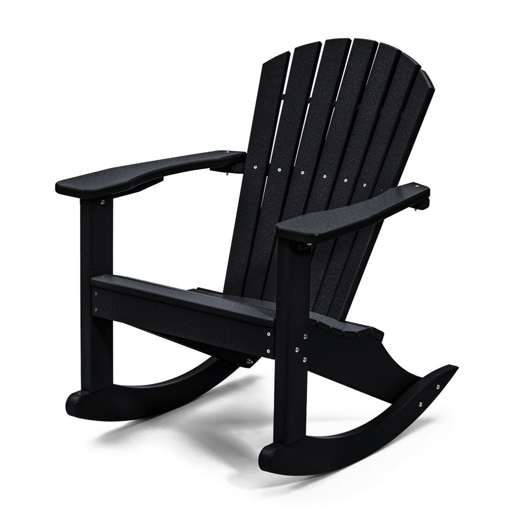 Recycled plastic best sale adirondack rocking chairs