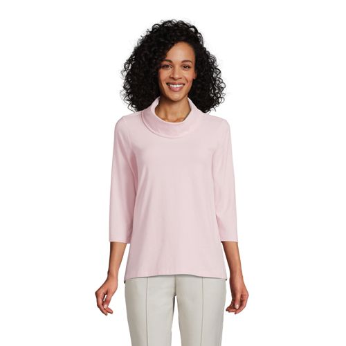 Women's Lightweight 3/4 Sleeve Boatneck Tunic