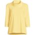 Women's 3/4 Sleeve Light Weight Jersey Cowl Neck Top, Front