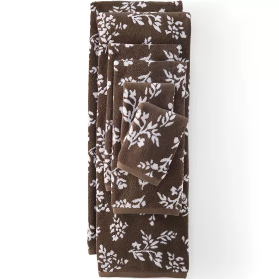 Cotton Jacquard 6-Piece Bath Towel Set - primary