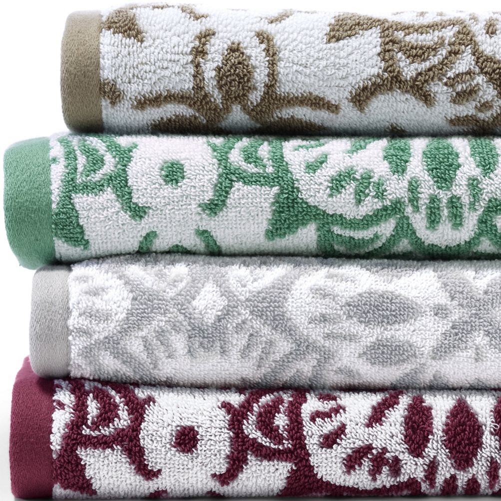 100% Cotton Country House Luxury Towels - Cottage Style Jacquard Hand Bath  Sheet