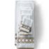 Cotton Cane Weave Jacquard Border 6-Piece Bath Towel Set, Front