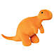 Manhattan Toy Growly Velveteen T-Rex Dinosaur Stuffed Animal, Front