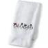 Seasonal Cotton Embroidered Hand Towel, Front
