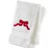Seasonal Cotton Embroidered Hand Towel, Front