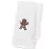 Seasonal Cotton Embroidered Hand Towel, Front