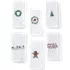 Seasonal Cotton Embroidered Hand Towel, alternative image