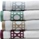 Cotton Cane Weave Jacquard Border 6-Piece Bath Towel Set, alternative image