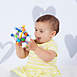 Manhattan Toy Skwish Color Burst Rattle and Teether Grasping Activity Baby Toy, alternative image