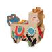 Manhattan Toy Musical Llama Toddler Wooden Musical Instrument Activity Toy, Front