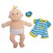 Manhattan Toy Baby Stella Boy 15" Plush Baby Doll with Dino Onesie, alternative image