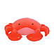 Manhattan Toy Crabby Velveteen Sea Life Crab Stuffed Animal, Front