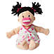 Manhattan Toy Baby Stella 15" Plush Baby Doll with Flower Onesie, Front