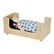Manhattan Toy Sleep Tight Wooden Play Sleigh Toy Bed for Dolls and Stuffed Animals, alternative image