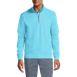 Men's Long Sleeve Slub Quarter Zip, Front