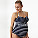 Pez D'Or Women's Maternity San Marino Striped Bandeau Halter Two Piece Tankini Swimsuit Set, alternative image