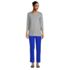 Women's 3/4 Sleeve Heavyweight Jersey Boatneck Button Back Tunic, alternative image