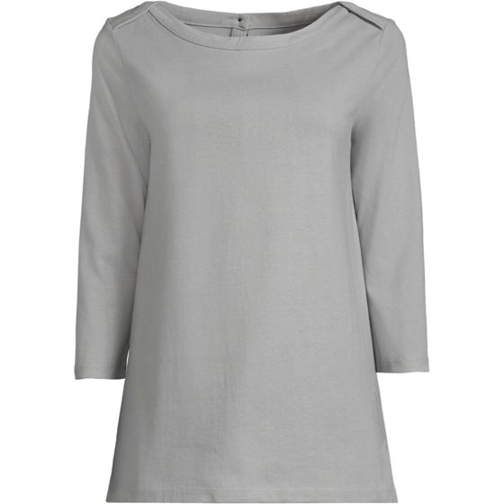 トップス pheeta Gray tunic shirts Womens Gray Tunic Tops | Lands' End