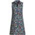 Women's Plus Size Sleeveless Cotton Poplin Dress, Front
