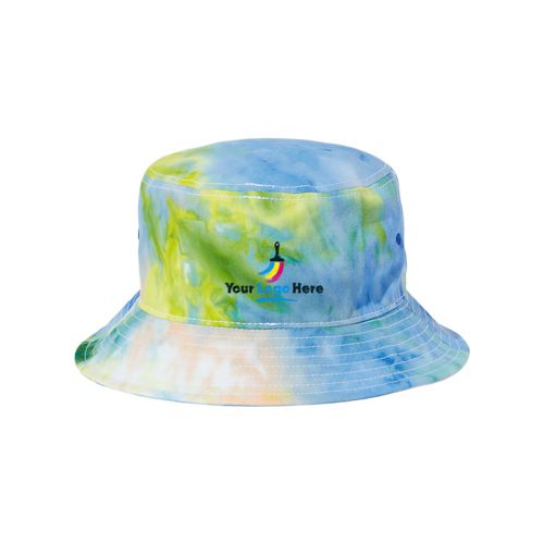 The Game Custom Logo Newport Tie Dyed Bucket Hat