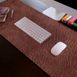 Bungalow Flooring Leather Print Desk Pad, alternative image