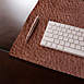 Bungalow Flooring Leather Print Desk Pad, alternative image