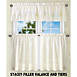Ellis Curtain Stacey 56"x24" Tailored Tiers, alternative image