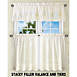 Ellis Curtain Stacey 54"x13" Ruffled Filler Valance, alternative image
