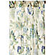 Ellis Curtain Brissac Floral 70"x63" Tailored Panel Tie Back Curtains, alternative image