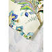 Ellis Curtain Brissac Floral 70"x63" Tailored Panel Tie Back Curtains, alternative image