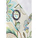 Ellis Curtain Brissac 50"x63" Lined Grommet Panel Floral Curtains, alternative image