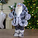 Northlight 18" Christmas Standing Santa Claus with Lantern Figurine, alternative image