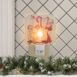 Northlight 6" Glass Norman Rockwell Painting Sleeping Children Christmas Night Light, alternative image