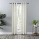 Ellis Curtain Serenity 80"x84" Grommet Panel Curtains, Front