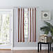 Ellis Curtain Plaza Stripe 56"x63" Tailored Panel Curtains, Front